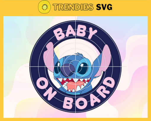 Baby On Board Svg Stitch Svg Cute Stitch Svg Halloween Svg Trending Svg Happy Halloween Svg Design 852