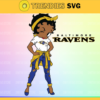 Baltimore Ravens Girl NFL Svg Pdf Dxf Eps Png Silhouette Svg Download Instant Design 921