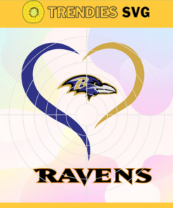Baltimore Ravens Heart NFL Svg Baltimore Ravens Baltimore svg Baltimore Heart svg Ravens svg Ravens Heart svg Design 930