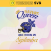 Baltimore Ravens Queen Are Born In September NFL Svg Baltimore Ravens Baltimore svg Baltimore Queen svg Ravens svg Ravens Queen svg Design 955
