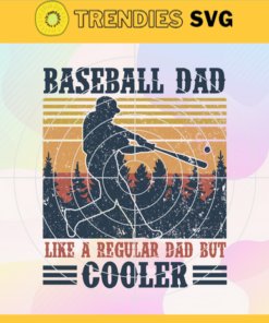 Baseball Dad SVG Father Day Svg Sport Svg Father Svg Dad Svg Gift For Dad First Father's Day Design -1001