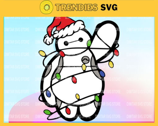 Baymax christmas svg christmas svg png dxf eps digital file Baymax svg Christmas svg Design 1006 Design 1006