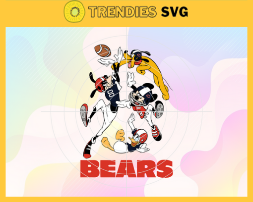 Bears Disney Team Svg Chicago Bears Svg Bears svg Bears Disney svg Bears Fan Svg Bears Logo Svg Design 1019