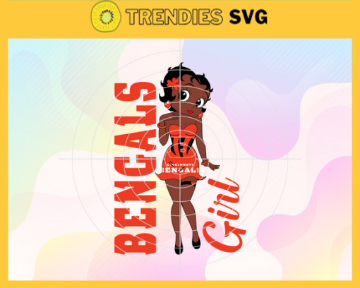 Bengals Black Girl Svg Cincinnati Bengals Svg Bengals svg Bengals Girl svg Bengals Fan Svg Bengals Logo Svg Design 1044