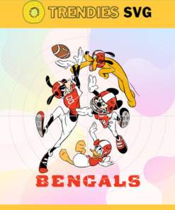 Bengals Disney Team Svg Cincinnati Bengals Svg Bengals svg Bengals Disney svg Bengals Fan Svg Bengals Logo Svg Design -1045