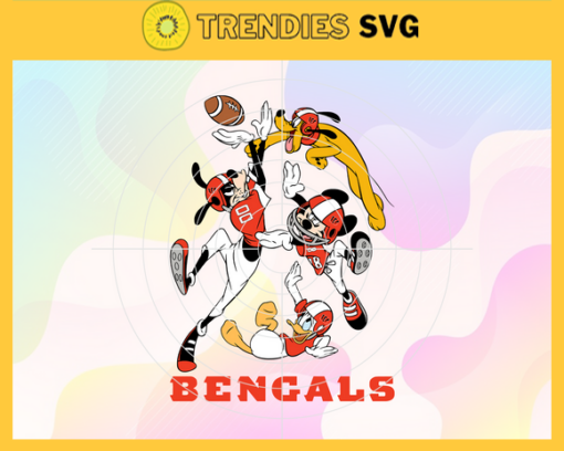 Bengals Disney Team Svg Cincinnati Bengals Svg Bengals svg Bengals Disney svg Bengals Fan Svg Bengals Logo Svg Design 1045