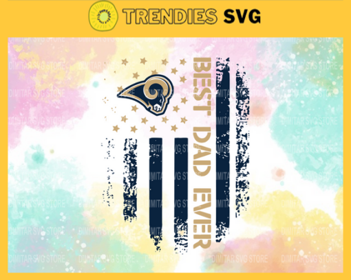 Best Dad Ever Svg Los Angeles Rams 1Svg Los Angeles Svg Rams 1Svg Best Dad Svg NFL Svg Design 1070