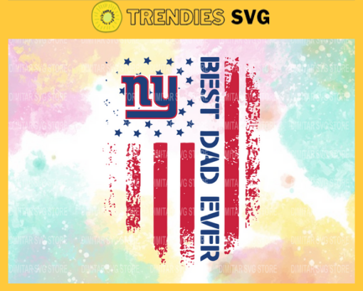 Best Dad Ever Svg New York Giants Svg New York svg Giants Svg Best Dad Svg NFL Svg Design 1075