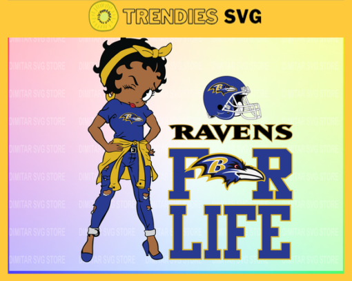 Betty Boop Baltimore Ravens SvgBetty Boop SvgBaltimore Ravens SvgFootball logo svgNfl svg Football svg Design 1096