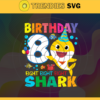 Birthday Shark 4 Years Old 4th Birthday Shark Svg Born In 2017 Svg Baby Shark Doo Doo Doo Svg Four Four Four Svg Birthday Svg Design 1175