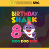 Birthday Shark 8 Years Old 8th Birthday Shark Svg Born In 2013 Svg Baby Shark Doo Doo Doo Svg Birthday Svg Birthday Gift Svg Design 1172