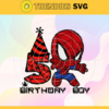 Birthday Spiderman 5th Birthday Spiderman Svg 5th Birthday Svg Born In 2016 Svg Baby Spiderman Svg Birthday Svg Design 1196