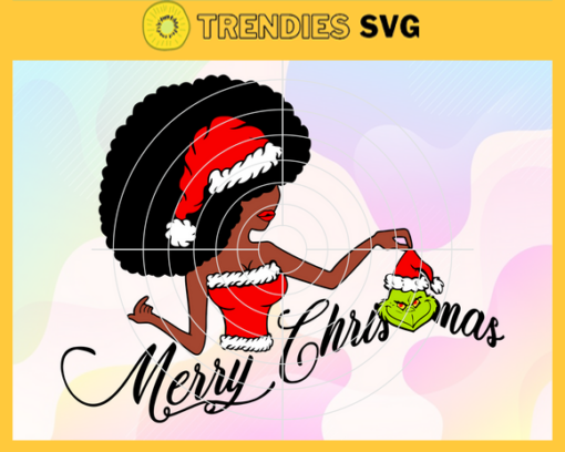 Black Girl Grinch Merry Christmas Svg Christmas Svg Grinch Svg Black Girl Svg Merry Christmas Svg Christmas Girl Svg Design 1210