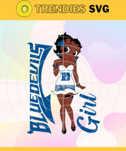 Bluedevil Black Girl Svg Duke Bluedevil Svg Bluedevil Svg Bluedevil Logo svg Bluedevil Girl Svg NCAA Girl Svg Design -1223