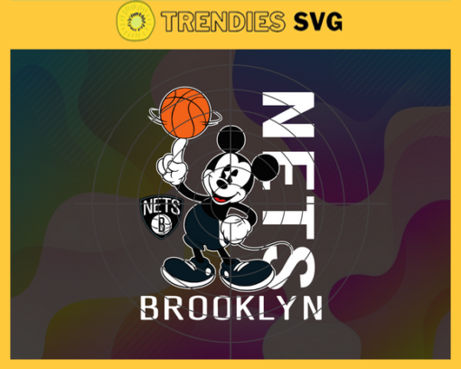 Brooklyn Nets Svg Nets Svg Nets Disney Mickey Svg Nets Logo Svg Mickey Svg Basketball Svg Design 1330