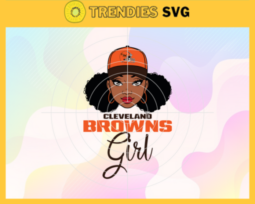 Browns Black Girl Svg Cleveland Browns Svg Browns svg Browns Girl svg Browns Fan Svg Browns Logo Svg Design 1333