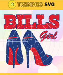 Buffalo Bills Girl NFL Svg Buffalo Bills Buffalo svg Buffalo Girl Buffalo Girl svg Bills svg Design 1396