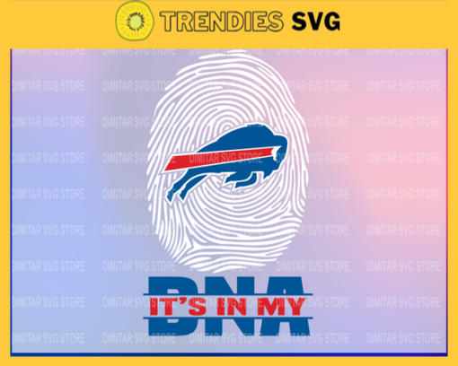 Buffalo Bills It is in my DNA Svg Sport NFL Svg DNA T Shirt DNA Cut Files Silhouette Svg Download Instant Design 1412