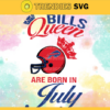 Buffalo Bills Queen Are Born In July NFL Svg Buffalo Bills Buffalo svg Buffalo Queen Buffalo Queen svg Bills svg Design 1426