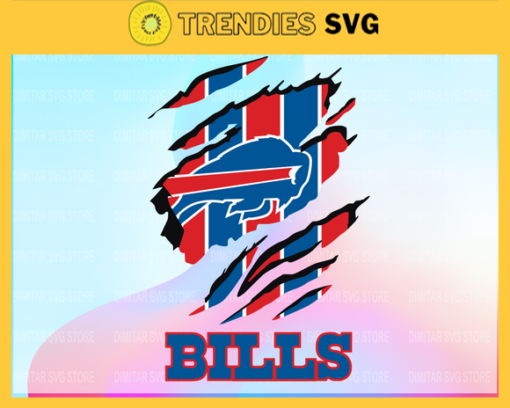 Buffalo Bills Scratch NFL Svg Pdf Dxf Eps Png Silhouette Svg Download Instant Design 1434