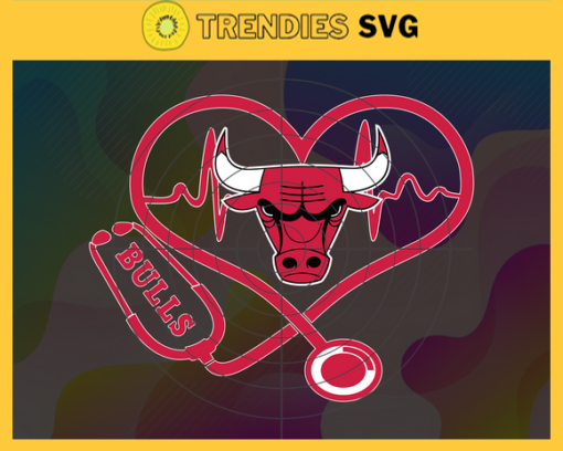Bulls Nurse Svg Bulls Svg Bulls Fans Svg Bulls Logo Svg Bulls Team Svg Basketball Svg Design 1485