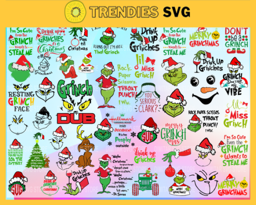Bundle Grinch Christmas 2020 svg Grinch svg Christmas svg 2020 stink stank stunk svg digital download wine grinches svg Design 1488