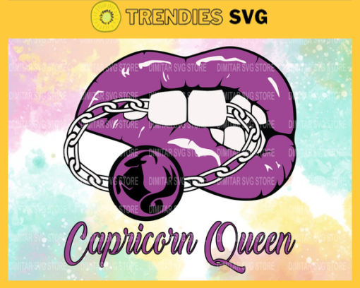 Capricorn queen Svg Eps Png Pdf Dxf Birthday gift Svg Design 1505