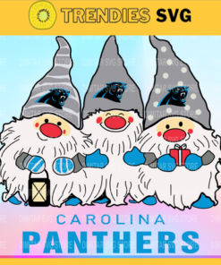 Carolina Panthers And Triples Gnomes Sport Svg Gnomes Svg Football NFL Team Design 1523