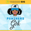 Carolina Panthers Girl NFL Svg Pdf Dxf Eps Png Silhouette Svg Download Instant Design 1562
