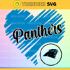 Carolina Panthers Heart NFL Svg Sport NFL Svg Heart T Shirt Heart Cut Files SVG PNG Design 1572