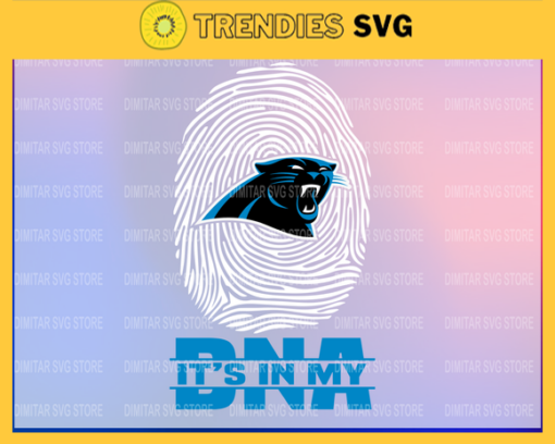 Carolina Panthers It is in my DNA Svg Sport NFL Svg DNA T Shirt DNA Cut Files Silhouette Svg Download Instant Design 1576