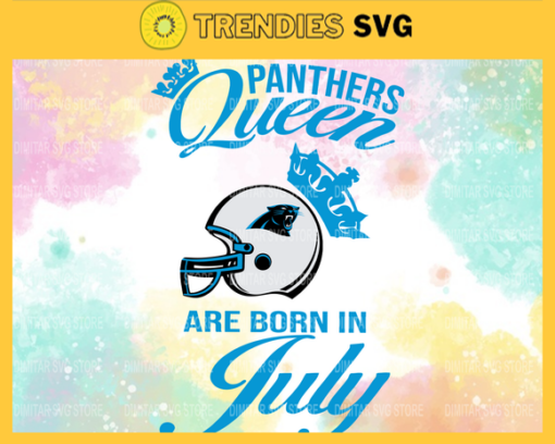 Carolina Panthers Queen Are Born In July NFL Svg Carolina Panthers Carolina svg Carolina Queen svg Panthers svg Panthers Queen svg Design 1589