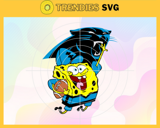 Carolina Panthers SpongeBo NFL Svg Carolina Panthers Carolina svg Carolina SpongeBo svg Panthers svg Panthers SpongeBo svg Design 1608