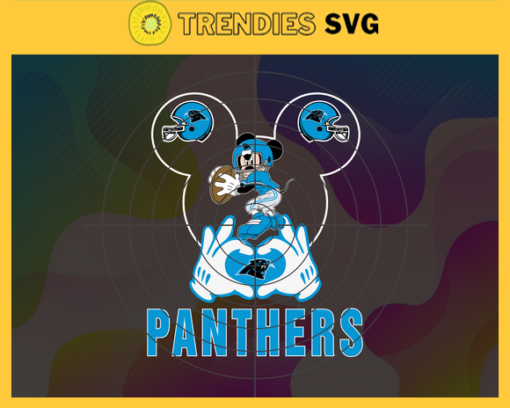 Carolina Panthers Svg Panthers Svg Panthers Disney Mickey Svg Panthers Logo Svg Mickey Svg Football Svg Design 1625
