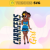 Chargers Black Girl Svg Los Angeles Chargers Svg Chargers svg Chargers Girl svg Chargers Fan Svg Chargers Logo Svg Design 1650