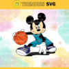 Charlotte Hornets Mickey NBA Sport Team Logo Basketball Svg Eps Png Dxf Pdf Design 1660