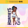 Charlotte Hornets Svg Hornets Svg Hornets Back Girl Svg Hornets Logo Svg Girl Svg Black Queen Svg Design 1662