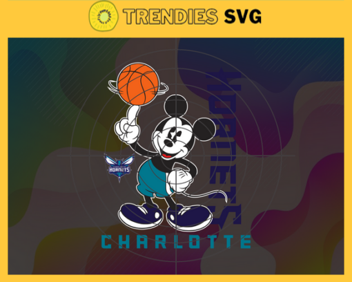 Charlotte Hornets Svg Hornets Svg Hornets Disney Mickey Svg Hornets Logo Svg Mickey Svg Basketball Svg Design 1663
