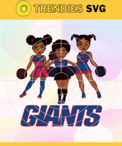 Cheerleader Giants Svg New York Giants Svg Giants svg Giants Girl svg Giants Fan Svg Giants Logo Svg Design -1679