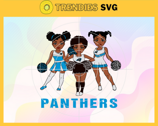 Cheerleader Panthers Svg Carolina Panthers Svg Panthers svg Panthers Girl svg Panthers Fan Svg Panthers Logo Svg Design 1684