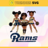 Cheerleader Rams Svg Los Angeles Rams Svg Rams svg Rams Girl svg Rams Fan Svg Rams Logo Svg Design 1687