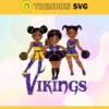 Cheerleader Vikings Svg Minnesota Vikings Svg Vikings svg Vikings Girl svg Vikings Fan Svg Vikings Logo Svg Design 1695