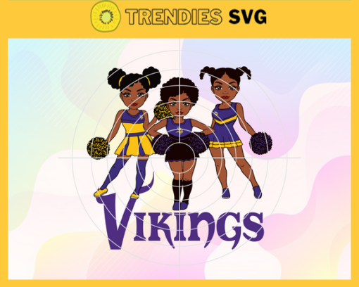 Cheerleader Vikings Svg Minnesota Vikings Svg Vikings svg Vikings Girl svg Vikings Fan Svg Vikings Logo Svg Design 1695