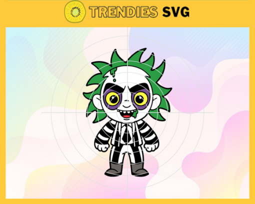 Chibi Beetlejuice Svg Horror Movies Svg Horror Character Svg Halloween Svg Movie Characters Svg Scary Characters Svg Design 1696