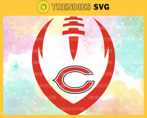 Chicago Bears Baseball NFL Svg Pdf Dxf Eps Png Silhouette Svg Download Instant Design 1705 Design 1705