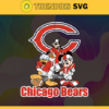 Chicago Bears Cartoon Movie Svg Donald Duck Svg Mickey Svg Pluto Svg Bears Svg Bears Team Svg Design 1714