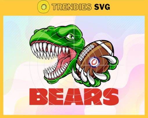 Chicago Bears Dinosaur Svg Bears Dinosaur Svg Dinosaur Svg Bears Svg Bears Png Bears Logo Svg Design 1727