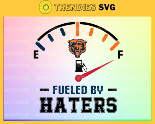 Chicago Bears Fueled By Haters Svg Png Eps Dxf Pdf Football Design 1735