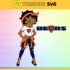 Chicago Bears Girl NFL Svg Pdf Dxf Eps Png Silhouette Svg Download Instant Design 1740