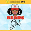 Chicago Bears Girl NFL Svg Pdf Dxf Eps Png Silhouette Svg Download Instant Design 1742